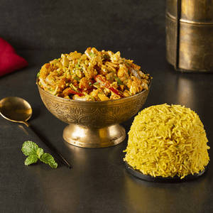 JADOH WITH DOHKHLEH JHINGA {Meghalaya Dishes}