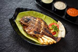 Barbeque Pomfret Fish