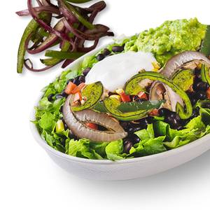 Grilled Onion & Capsicum Salad - includes Guacamole (Regular)