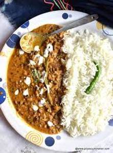 Dal makhani+ rice
