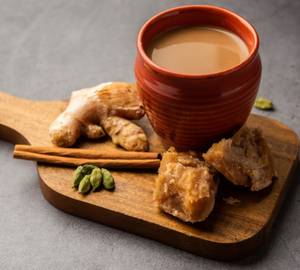 Gudh [jaggery] chai