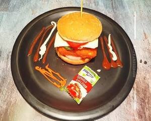 Tandoori Paneer Cheese Burger 
