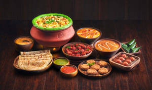 Royal Feast Hyderabadi Paneer Tikka Biryani