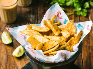 Magic Masala Potato Skins