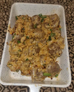 Cheesy Mushroom Butter Garlic