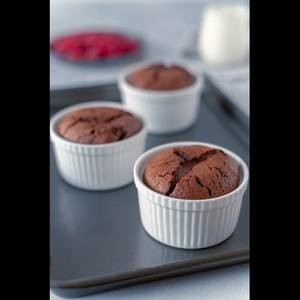 Veg Choco Lava Cake (6 Pcs)