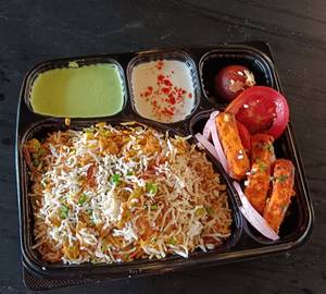 Kebab & Biryani Meal Box(Veg)