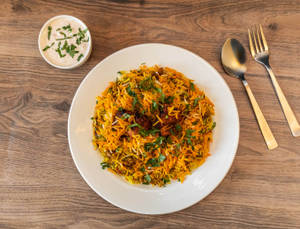 Chicken Dum Biryani with Aloo