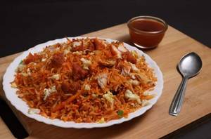 Schezwan Chicken Fried Rice