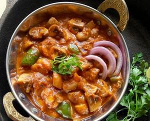Kadai Mushroom Masala