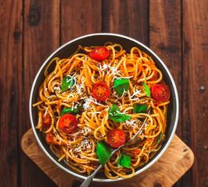 Spaghetti Arrabiata Chicken