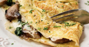 Mushroom Omelette