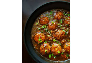 Veg Ball Manchurian Gravy