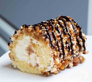 Nut Praline Swiss Roll