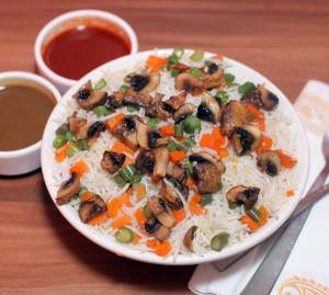 Mushroom pulao