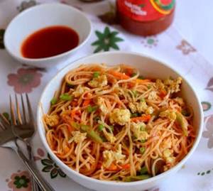 Schezwan Egg Noodles