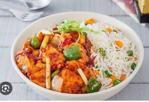 Chicken Hot Garlic  Rice Bowl