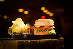 Vegetable Cheese  Burger