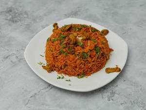 Mushroom Paneer Tawa Pulao