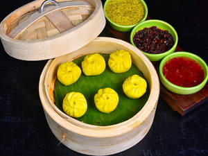 Smoked Vegan Meat Dimsums