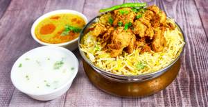 Chicken dum biryani