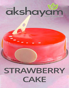 Strawberry Cake (kg) (with Egg )