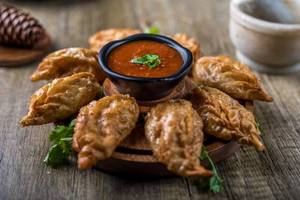 Prawns Momos [8 Pieces]
