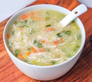 Egg soup