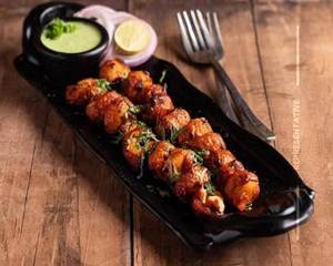 Mushroom Achari Tikka 