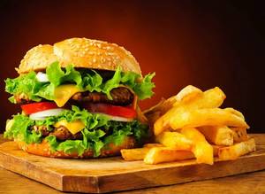 Double Decker Veg Burger