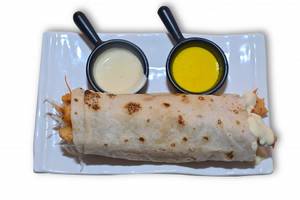 Chatpata Chicken Roll