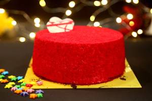 Red Velvet And Cheese Cake (500 gms)