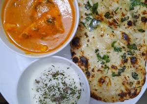 Kadai Paneer + 1 Butter Naan