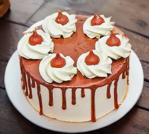 Kisses Chocolate Cake Eggless