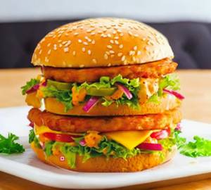 Chicken Double Trouble Burger