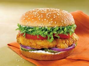 Smoke Chicken Burger