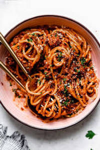 Bacon Pasta In Cheese Sauce