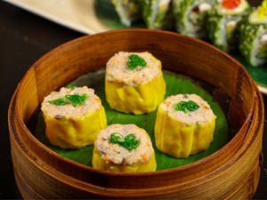 Chicken & Prawns Siu mai 6 Pcs
