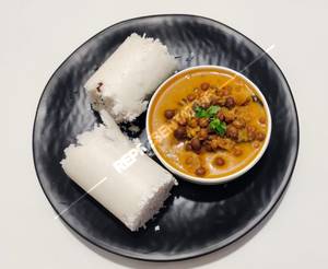 Puttu[2 Piec] With Kadala Curry