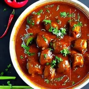 Mushroom Manchurian Gravy