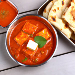 Paneer Butter Masala With 2 Butter Roti