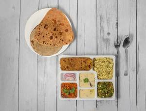 Kathiyawadi Thali [Non Jain]