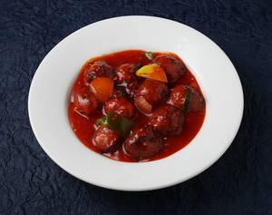 Veg Balls In Hot Garlic Sauce