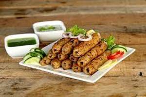 Chicken seek kebab