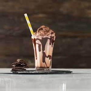 Vanilla Thickshake + Chocolate Icecream