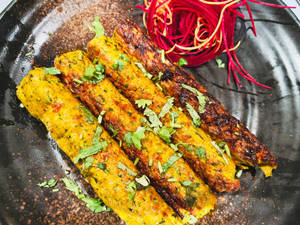 Chicken seekh kebab