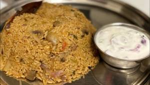Mushroom Biryani