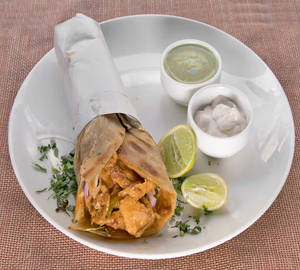 Double paneer and double chicken rolls combo