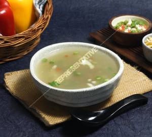 Veg clear soup