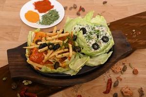 Vegetable Steak Sizzler